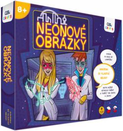Albi Crafts Neonové obrázky kreativní set na baterie Světlo v krabici