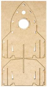 Albi Crafts Neonové obrázky kreativní set na baterie Světlo v krabici