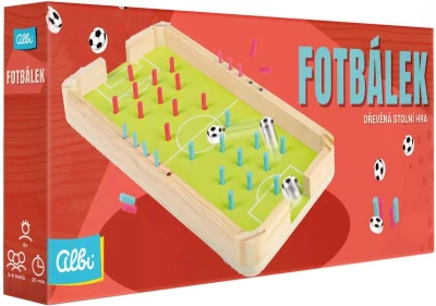 Albi DŘEVO Fotbálek Dřevěná stolní hra (společenská hra)