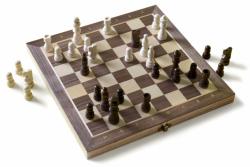 Albi DŘEVO Hra Šachy dřevěné skládací (společenská hra)