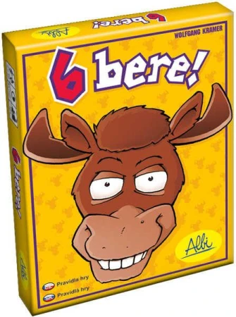 Albi HRA 6 Bere! Šestka Karetní hra (společenská hra)