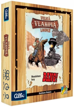 Albi HRA BANG! Vlaková loupež (rozšíření) (společenská hra)