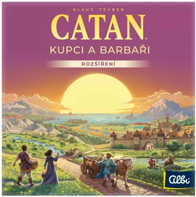 Albi HRA Catan: Kupci a barbaři (rozšíření) (společenská hra)
