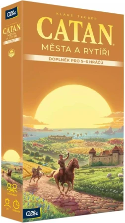 Albi HRA Catan Města a rytíři rozšíření pro 5-6 hráčů (společenská hra) Albi HRA Catan Města a rytíři rozšíření pro 5-6 hráčů (společenská hra)
