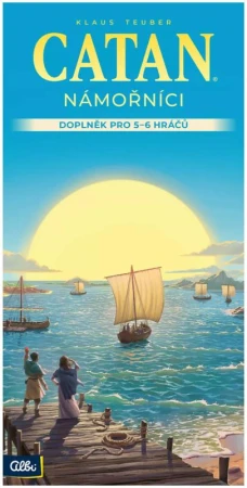 Albi HRA Catan Námořníci rozšíření pro 5-6 hráčů (společenská hra)