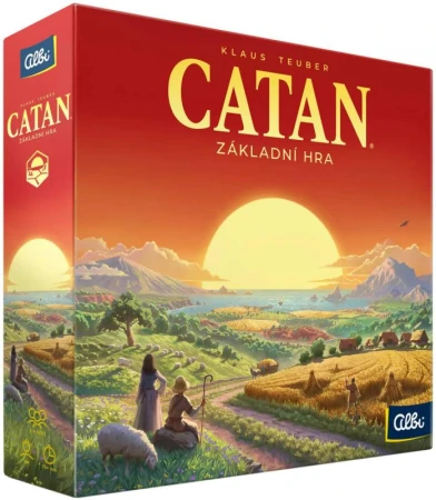 Albi HRA Catan základní hra (společenská hra) Albi HRA Catan základní hra (společenská hra)