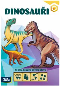 Albi HRA Chytré kostky Dinosauři (společenská hra)