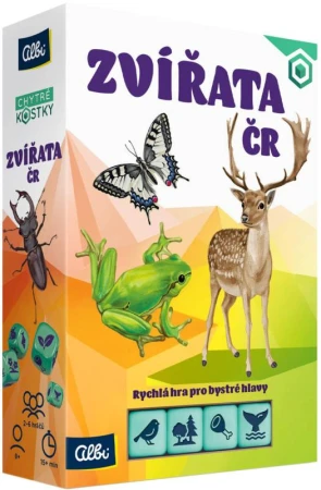 Albi HRA Chytré kostky Zvířata (společenská hra)