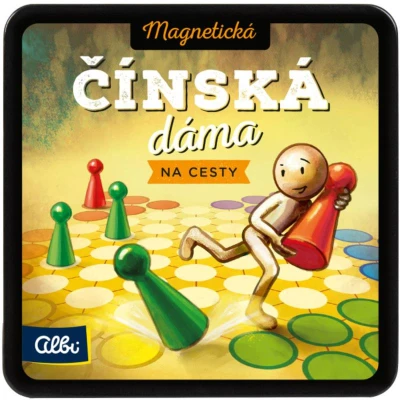Albi HRA Čínská dáma magnetická na cesty (společenská hra) Albi HRA Čínská dáma magnetická na cesty (společenská hra)