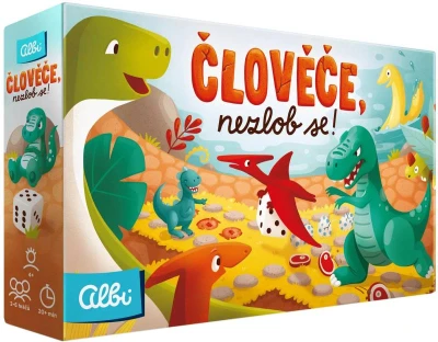 Albi HRA Člověče, nezlob se! Dinosauři (společenská hra) Albi HRA Člověče, nezlob se! Dinosauři (společenská hra)