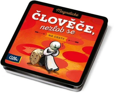 Albi HRA Člověče, nezlob se! magnetické na cesty (společenská hra)