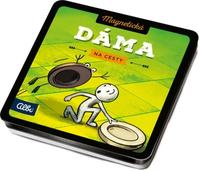 Albi HRA Dáma magnetická na cesty (společenská hra) Albi HRA Dáma magnetická na cesty (společenská hra)