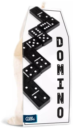 Albi HRA DŘEVO Domino v pytlíku (společenská hra)