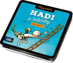 Albi HRA Hadi a žebříky magnetičtí na cesty (společenská hra)