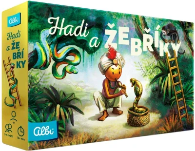 Albi HRA Hadi a žebříky Nové (společenská hra)