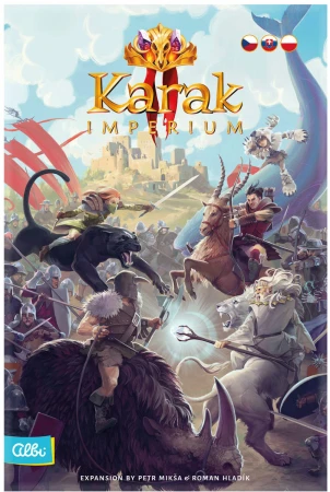 Albi HRA Karak 2: Impérium (rozšíření) (společenská hra)