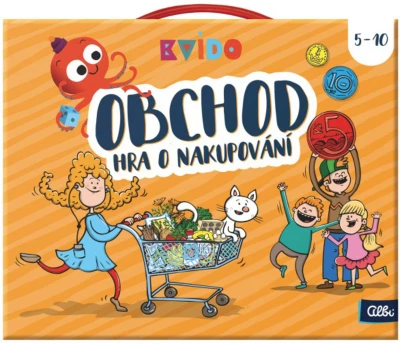 Albi HRA Kvído Obchod hra o nakupování (společenská hra)