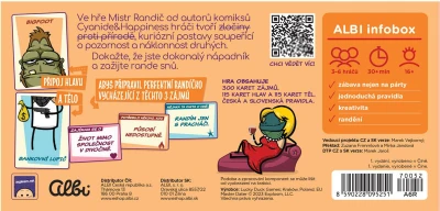 Albi HRA Mistr randič karetní (společenská hra)