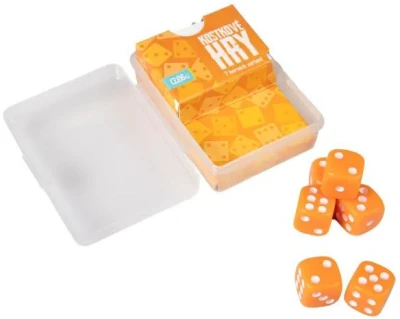 Albi HRA Oranžové kostkové hry 7v1 (společenská hra)