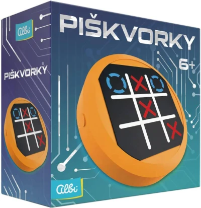 Albi Hra Piškvorky elektronické na baterie (společenská hra) Albi Hra Piškvorky elektronické na baterie (společenská hra)