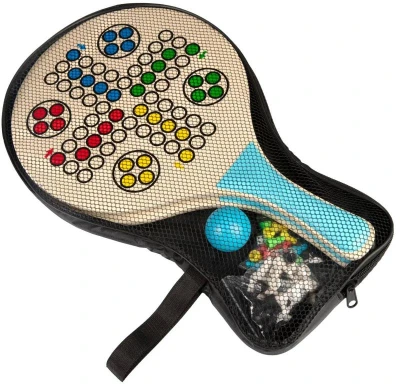 Albi HRA Plážový tenis, šachy, Človeče, nehnevaj sa 3v1 DREVO