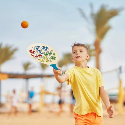 Albi HRA Plážový tenis, šachy, Človeče, nehnevaj sa 3v1 DREVO