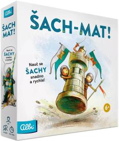 Albi HRA Šach Mat! šachy (společenská hra)