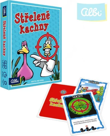 Albi HRA Střelené kachny karetní (společenská hra) Albi HRA Střelené kachny karetní (společenská hra)
