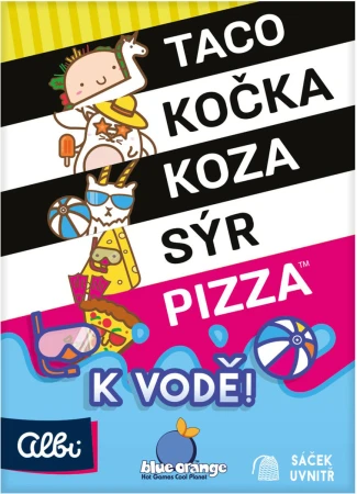 Albi HRA Taco, kočka, koza, sýr, pizza k vodě (společenská hra)