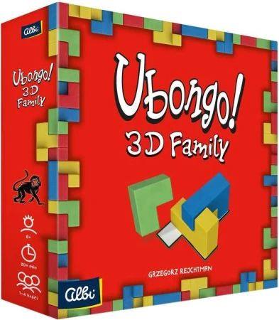 Albi Hra Ubongo 3D Family druhá edice (společenská hra) (VÝPRODEJ) Albi Hra Ubongo 3D Family druhá edice (společenská hra) (VÝPRODEJ)