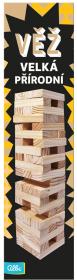 Albi HRA Veža Jenga veľká prírodná 63 kameňov (drevená hračka)