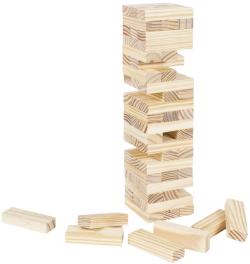 Albi HRA Veža Jenga veľká prírodná 63 kameňov (drevená hračka)