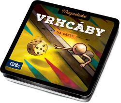 Albi HRA Vrhcáby magnetické na cesty (společenská hra)