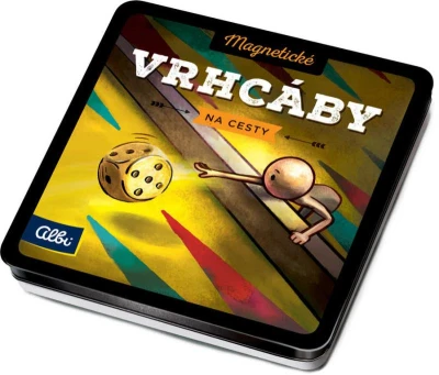 Albi HRA Vrhcáby magnetické na cesty (společenská hra) Albi HRA Vrhcáby magnetické na cesty (společenská hra)