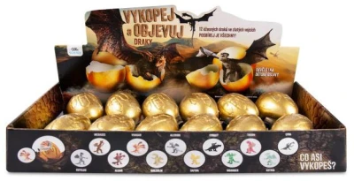 Albi HRA Vykopej a objevuj Draci různé druhy vejce s překvapením