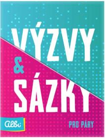 Albi HRA Výzvy a sázky pro páry (společenská hra)