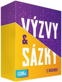 Albi HRA Výzvy a sázky s rodinou (společenská hra) Albi HRA Výzvy a sázky s rodinou (společenská hra)