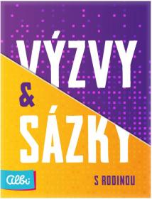 Albi HRA Výzvy a sázky s rodinou (společenská hra)