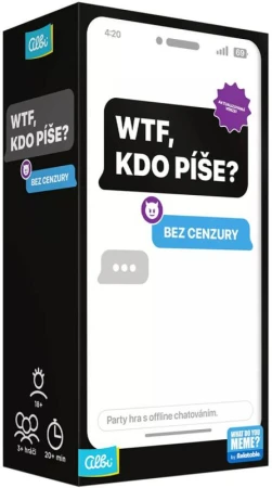 Albi HRA WTF, kdo píše? Pro dospělé (společenská hra)