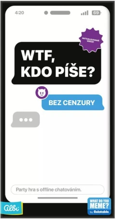 Albi HRA WTF, kdo píše? Pro dospělé (společenská hra)