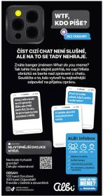 Albi HRA WTF, kdo píše? Pro dospělé (společenská hra)