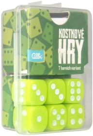 Albi HRA Zelené kostkové hry 7v1 (společenská hra)
