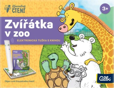 Albi Kouzelné čtení elektronická tužka + kniha Zvířátka v ZOO na baterie Zvuk Albi Kouzelné čtení elektronická tužka + kniha Zvířátka v ZOO na baterie Zvuk