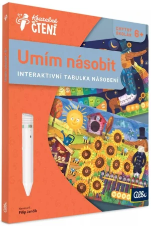 Albi Kouzelné čtení Interaktivní tabulka Umím násobit