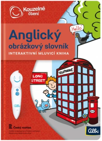 Albi Kouzelné čtení Kniha interaktivní Anglický obrázkový slovník Albi Kouzelné čtení Kniha interaktivní Anglický obrázkový slovník