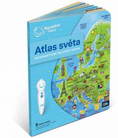 Albi Kouzelné čtení Kniha interaktivní Atlas světa