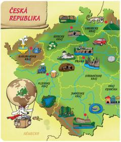 Albi Kouzelné čtení Kniha interaktivní Atlas světa