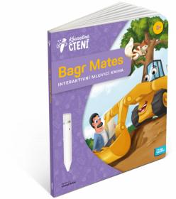 Albi Kouzelné čtení Kniha interaktivní Bagr Mates