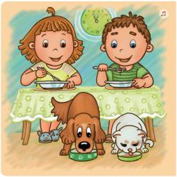 Albi Kouzelné čtení Kniha interaktivní Denní činnosti baby minikniha