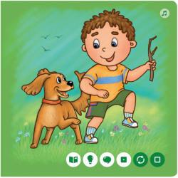 Albi Kouzelné čtení Kniha interaktivní Denní činnosti baby minikniha